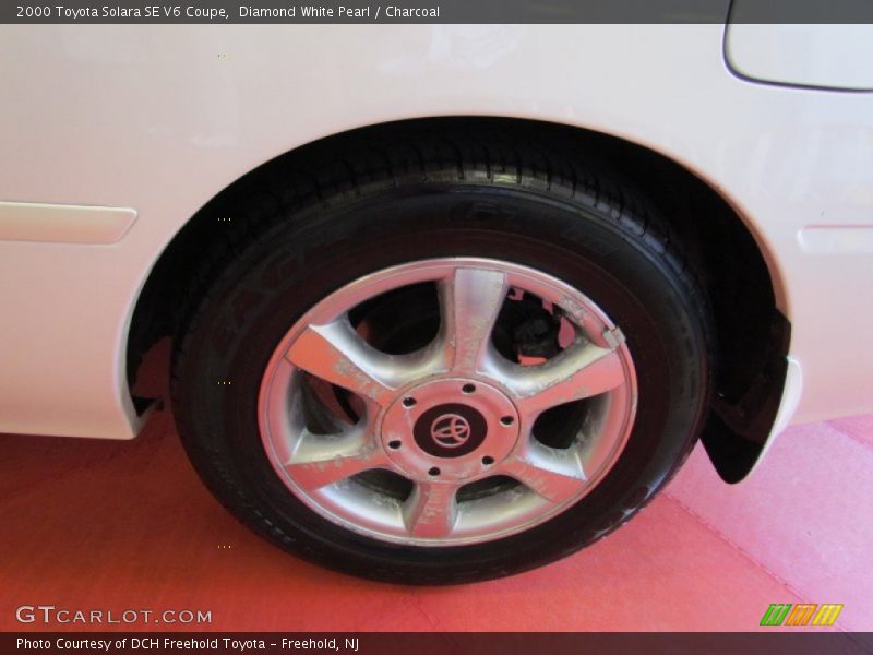 Diamond White Pearl / Charcoal 2000 Toyota Solara SE V6 Coupe