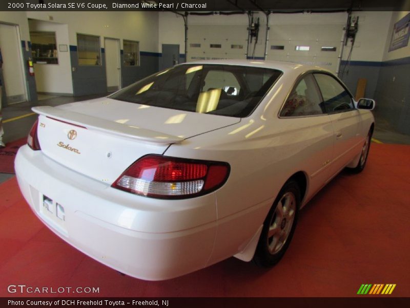 Diamond White Pearl / Charcoal 2000 Toyota Solara SE V6 Coupe