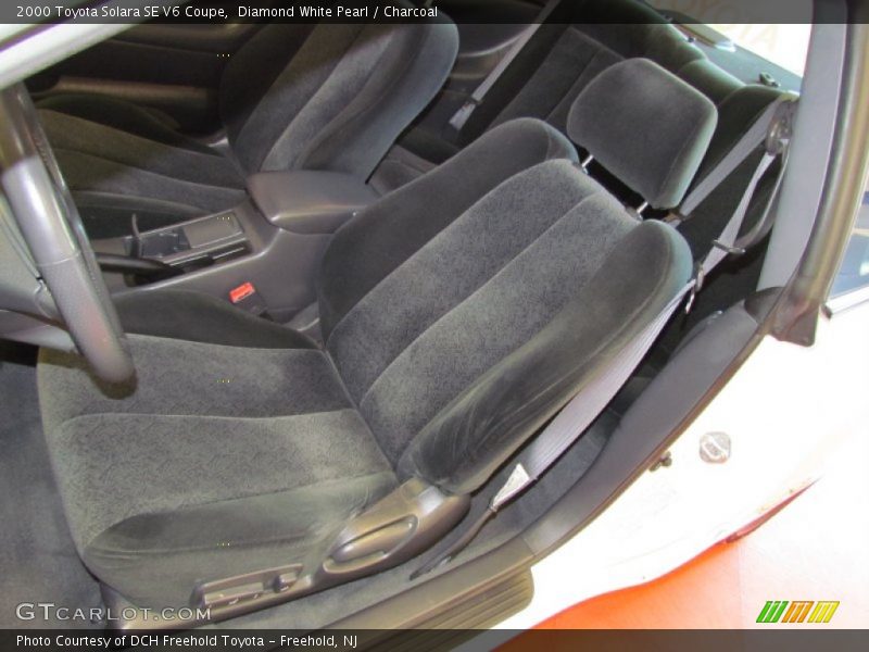Diamond White Pearl / Charcoal 2000 Toyota Solara SE V6 Coupe