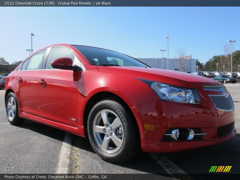 Crystal Red Metallic / Jet Black 2012 Chevrolet Cruze LT/RS