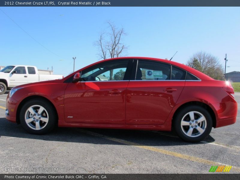 Crystal Red Metallic / Jet Black 2012 Chevrolet Cruze LT/RS