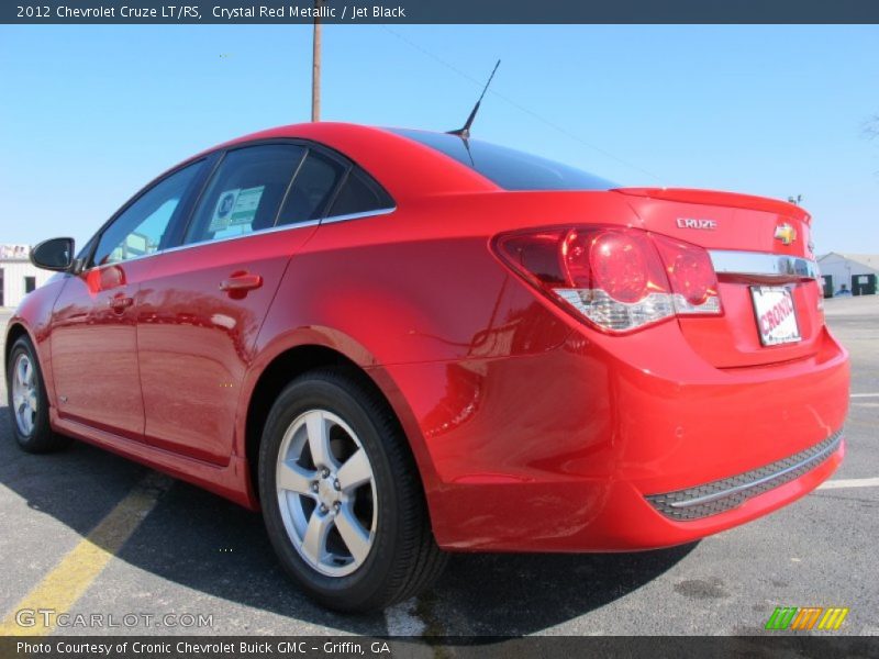 Crystal Red Metallic / Jet Black 2012 Chevrolet Cruze LT/RS