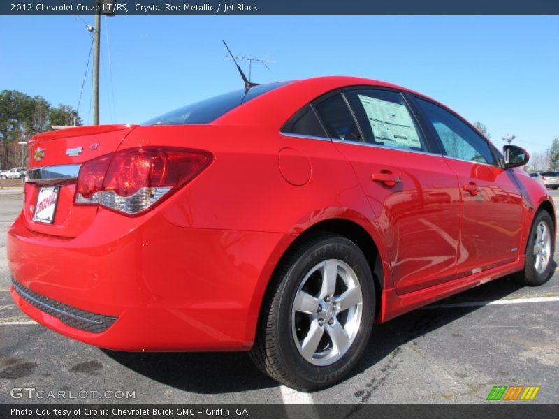 Crystal Red Metallic / Jet Black 2012 Chevrolet Cruze LT/RS