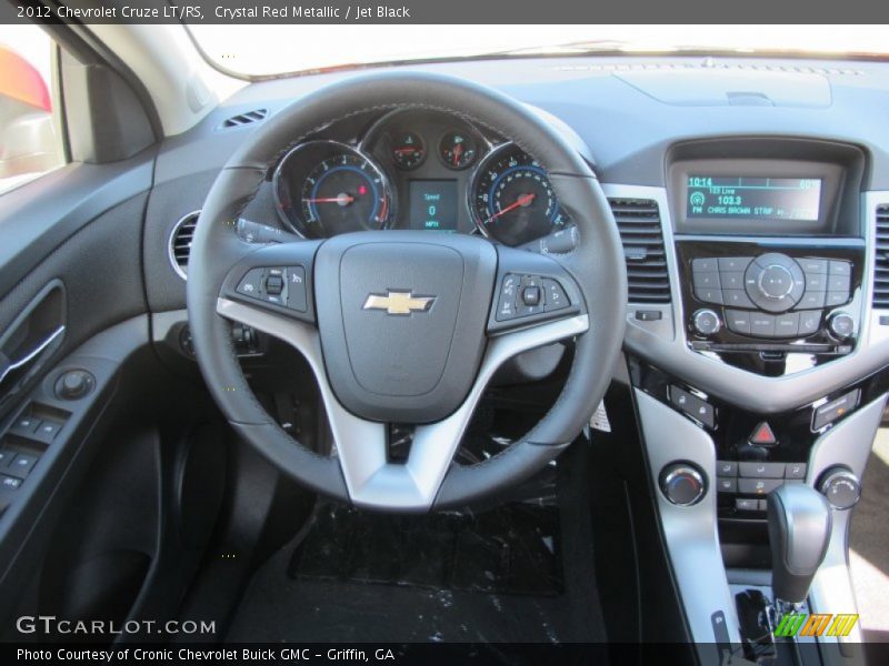 Crystal Red Metallic / Jet Black 2012 Chevrolet Cruze LT/RS