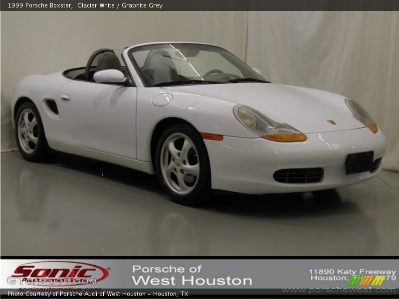 Glacier White / Graphite Grey 1999 Porsche Boxster