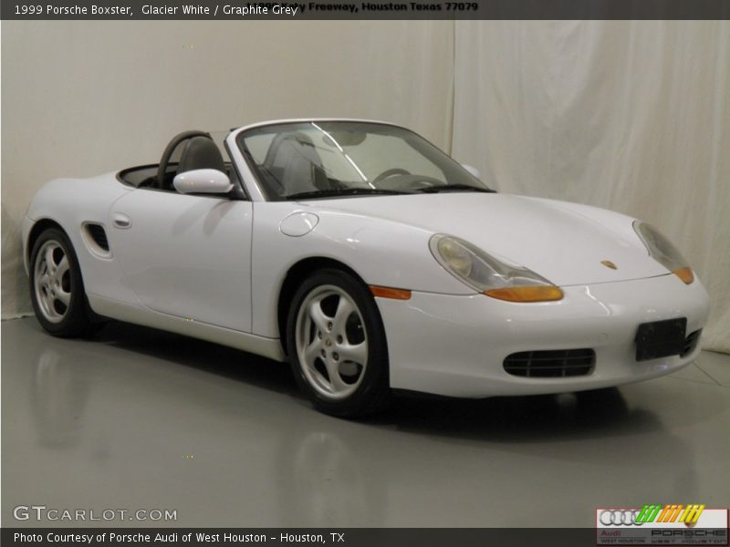 Glacier White / Graphite Grey 1999 Porsche Boxster