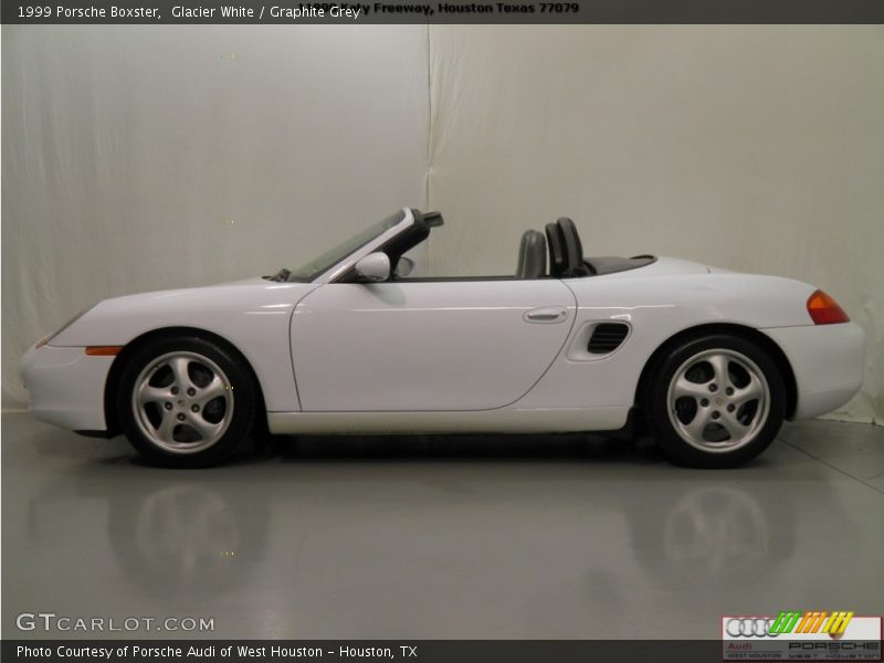 Glacier White / Graphite Grey 1999 Porsche Boxster