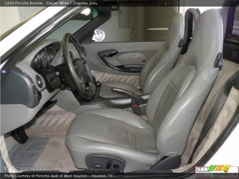 Glacier White / Graphite Grey 1999 Porsche Boxster