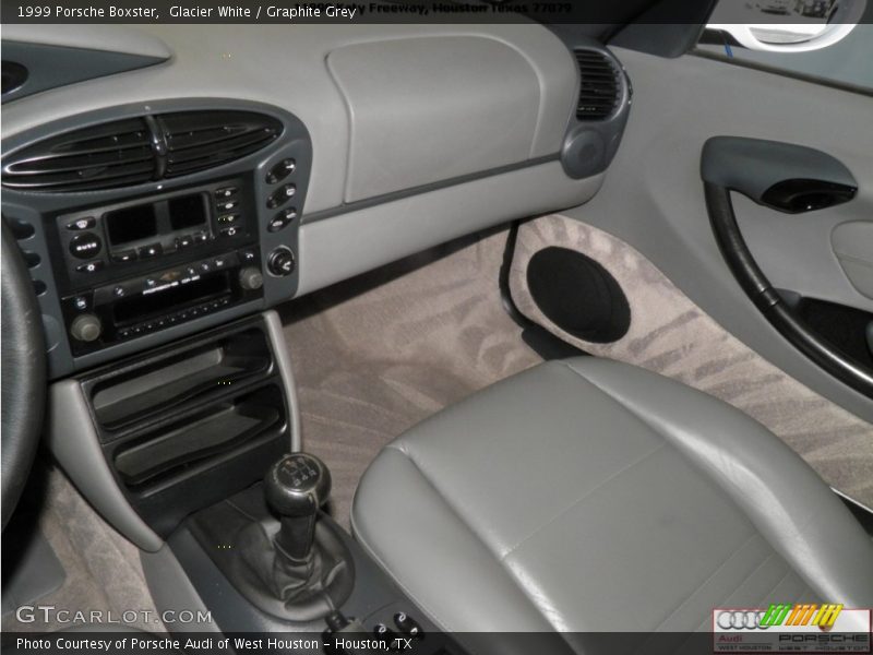 Glacier White / Graphite Grey 1999 Porsche Boxster