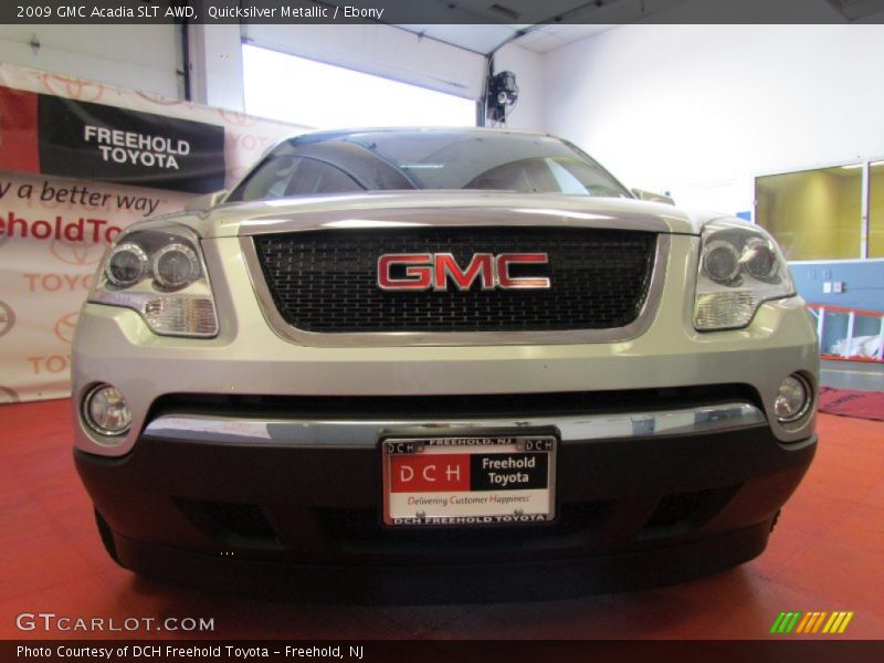Quicksilver Metallic / Ebony 2009 GMC Acadia SLT AWD