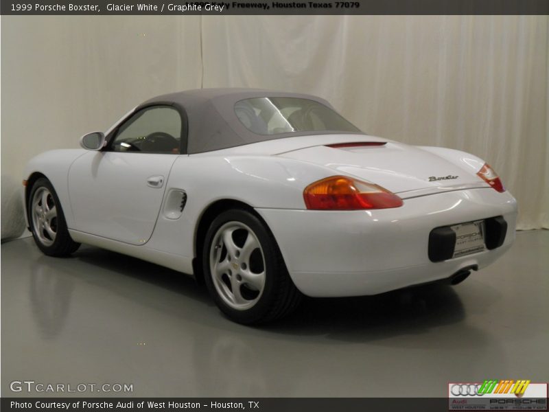 Glacier White / Graphite Grey 1999 Porsche Boxster