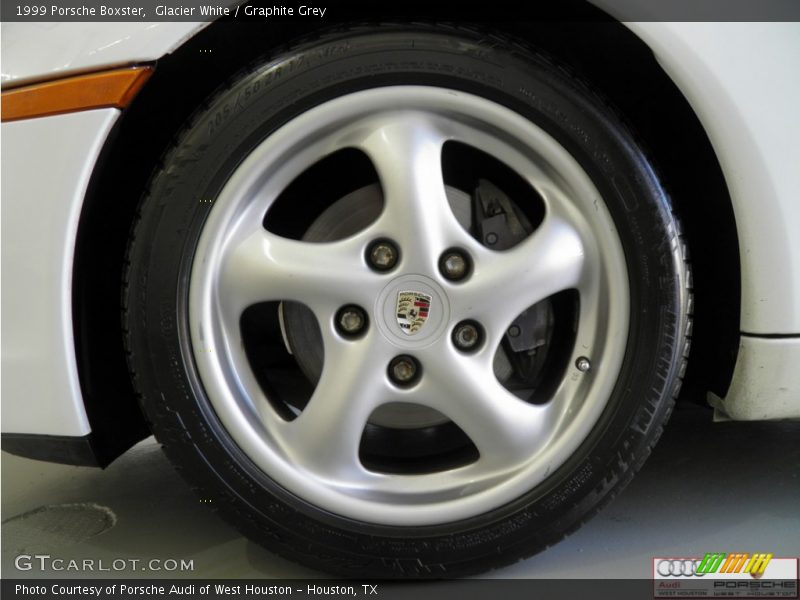 Glacier White / Graphite Grey 1999 Porsche Boxster
