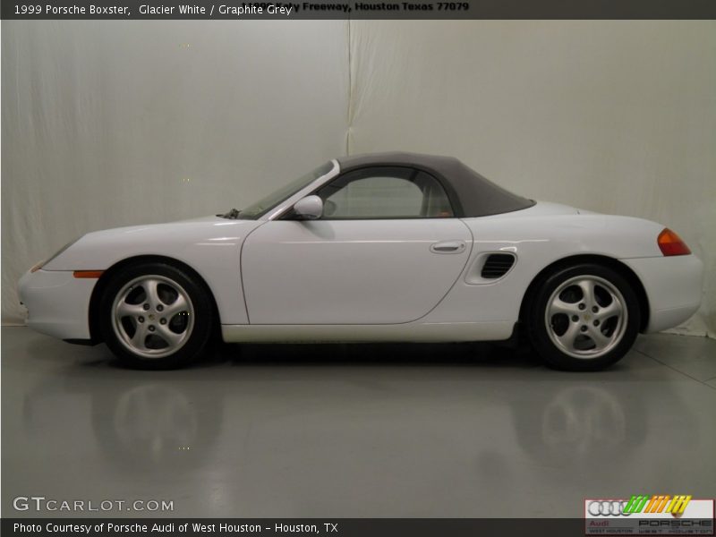 Glacier White / Graphite Grey 1999 Porsche Boxster