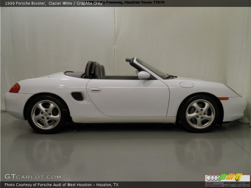 Glacier White / Graphite Grey 1999 Porsche Boxster