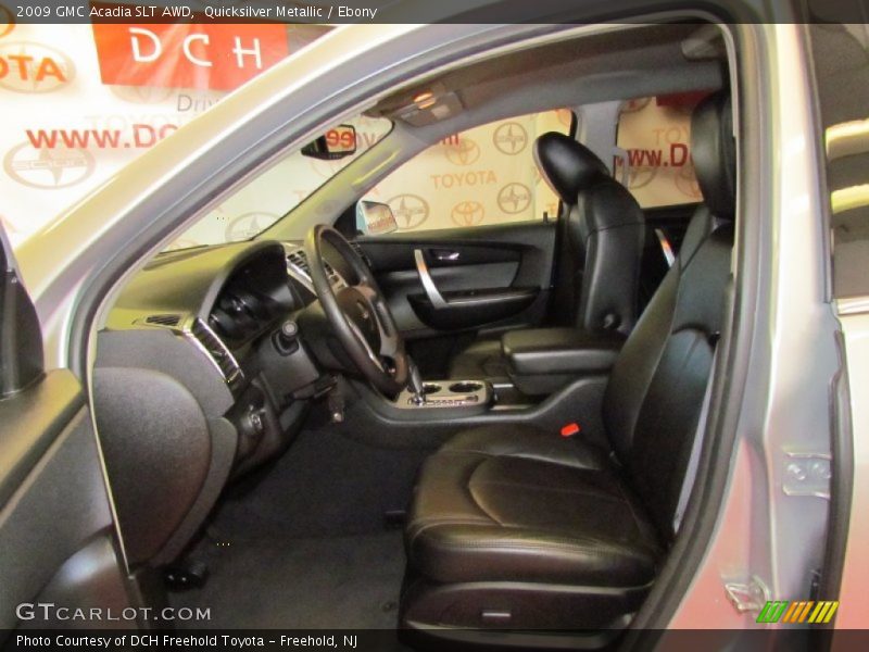 Quicksilver Metallic / Ebony 2009 GMC Acadia SLT AWD