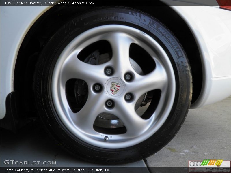 Glacier White / Graphite Grey 1999 Porsche Boxster