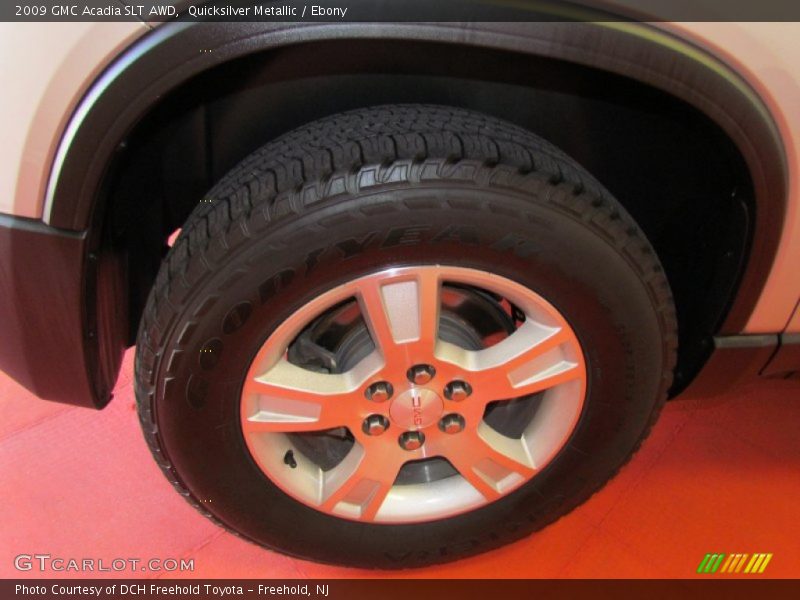 Quicksilver Metallic / Ebony 2009 GMC Acadia SLT AWD