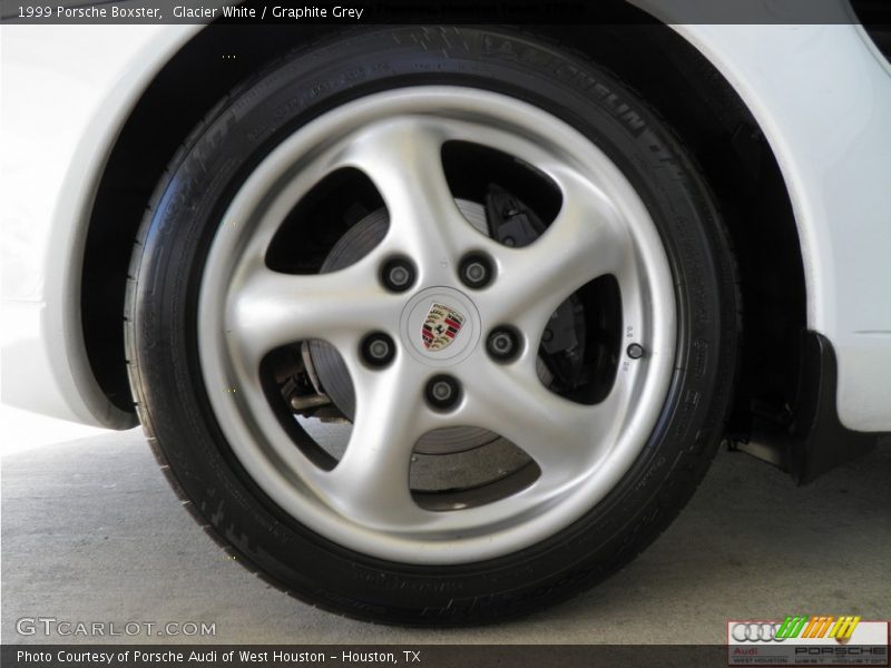 Glacier White / Graphite Grey 1999 Porsche Boxster