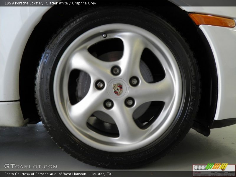 Glacier White / Graphite Grey 1999 Porsche Boxster