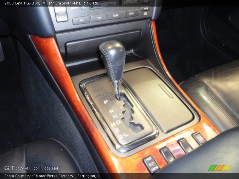 Millennium Silver Metallic / Black 2003 Lexus GS 300