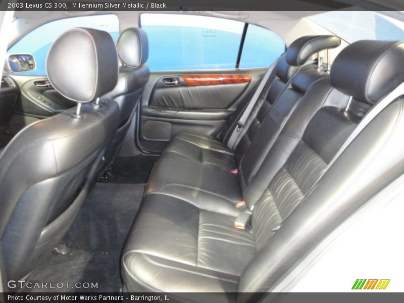 Millennium Silver Metallic / Black 2003 Lexus GS 300