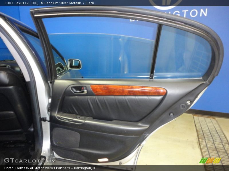 Millennium Silver Metallic / Black 2003 Lexus GS 300