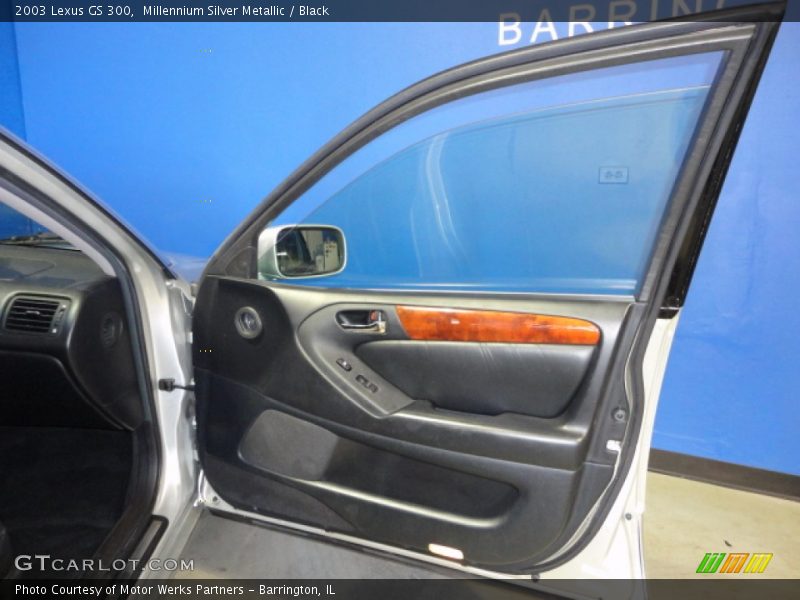 Millennium Silver Metallic / Black 2003 Lexus GS 300