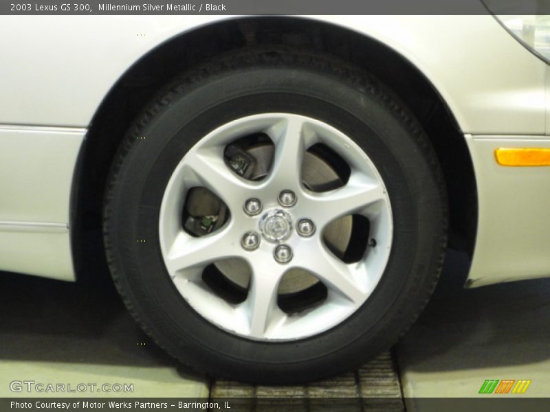 Millennium Silver Metallic / Black 2003 Lexus GS 300