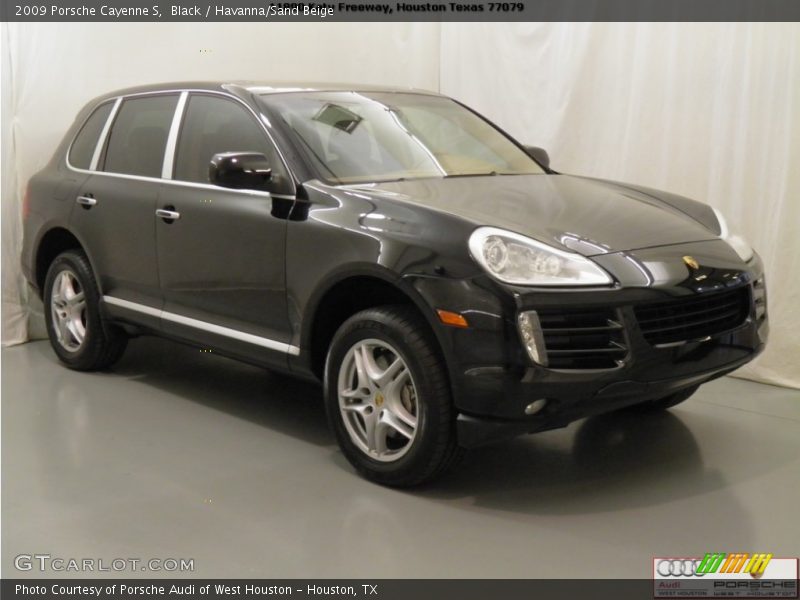 Black / Havanna/Sand Beige 2009 Porsche Cayenne S