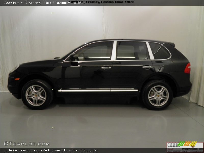 Black / Havanna/Sand Beige 2009 Porsche Cayenne S