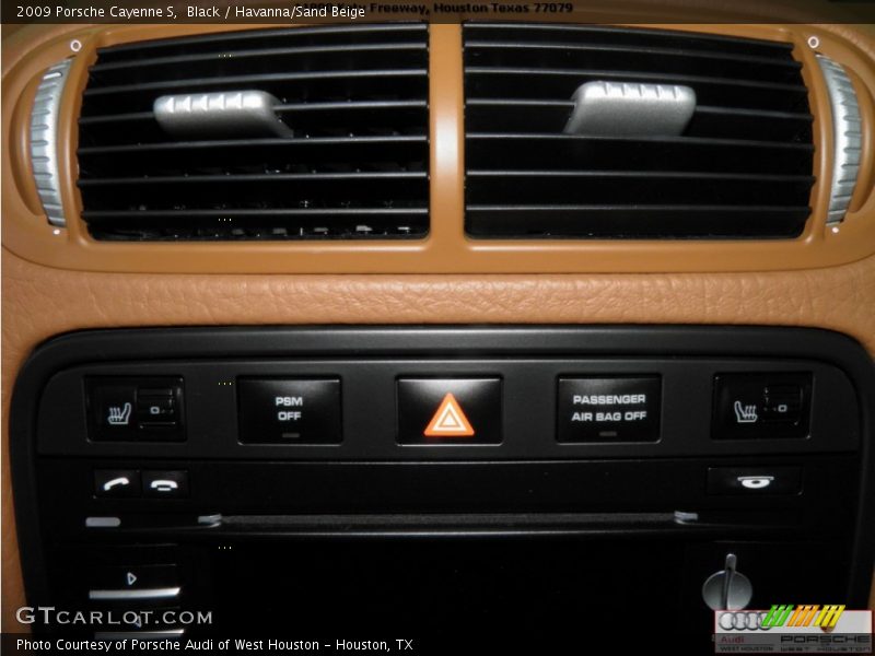 Black / Havanna/Sand Beige 2009 Porsche Cayenne S