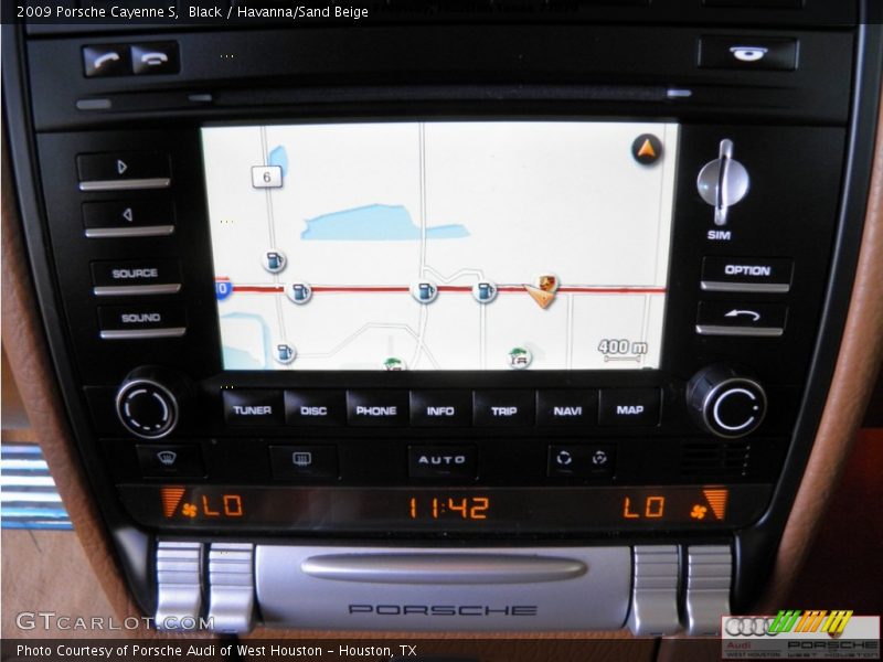 Black / Havanna/Sand Beige 2009 Porsche Cayenne S