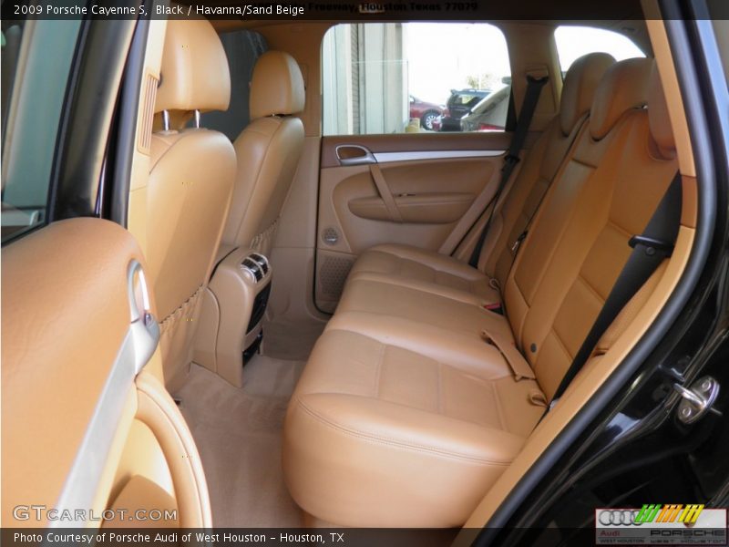 Black / Havanna/Sand Beige 2009 Porsche Cayenne S