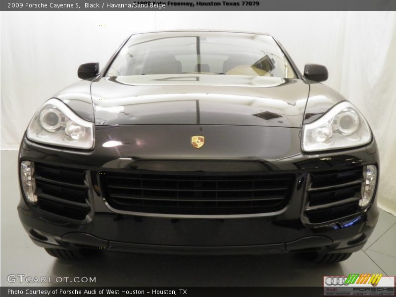 Black / Havanna/Sand Beige 2009 Porsche Cayenne S