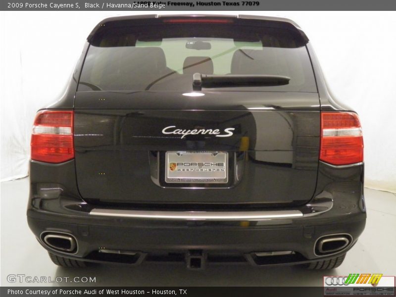 Black / Havanna/Sand Beige 2009 Porsche Cayenne S