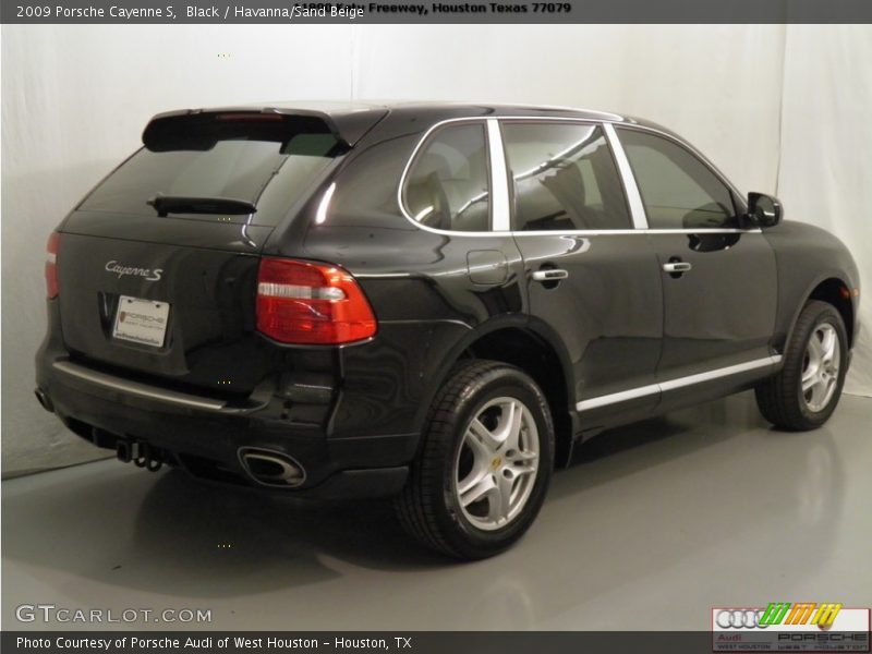 Black / Havanna/Sand Beige 2009 Porsche Cayenne S