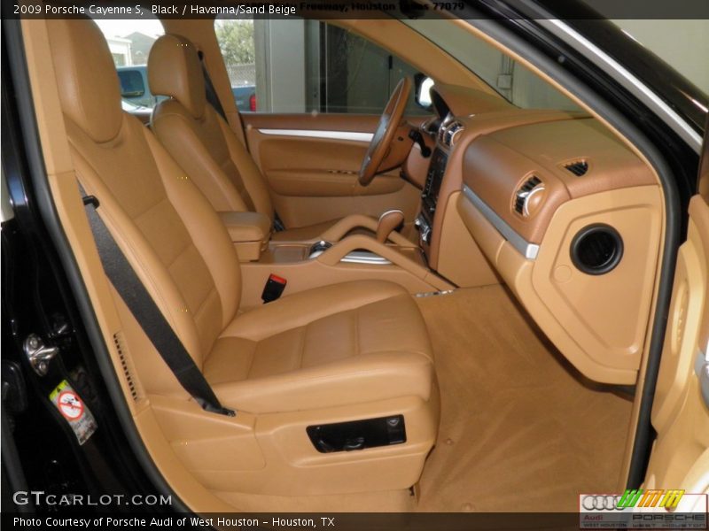 Black / Havanna/Sand Beige 2009 Porsche Cayenne S