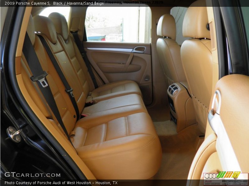 Black / Havanna/Sand Beige 2009 Porsche Cayenne S