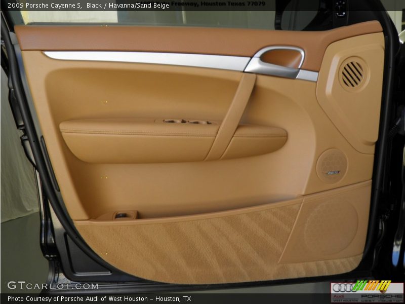 Black / Havanna/Sand Beige 2009 Porsche Cayenne S