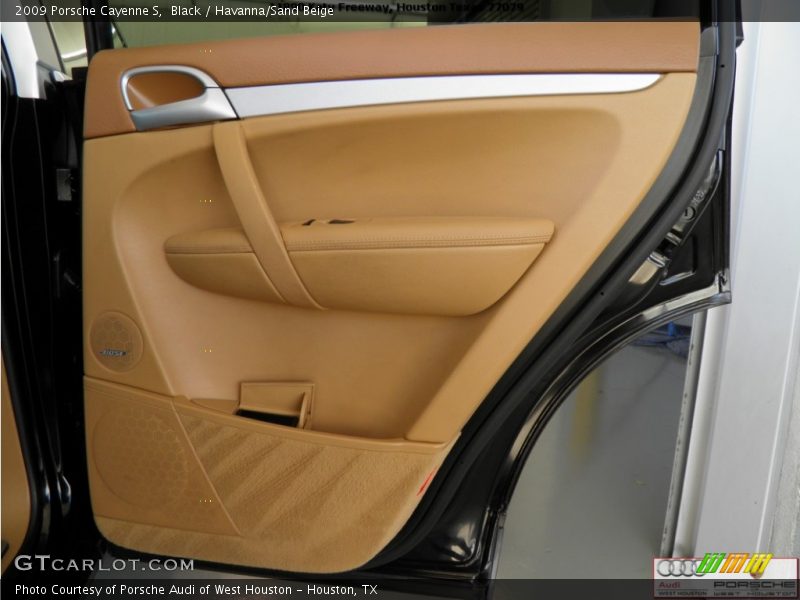 Black / Havanna/Sand Beige 2009 Porsche Cayenne S