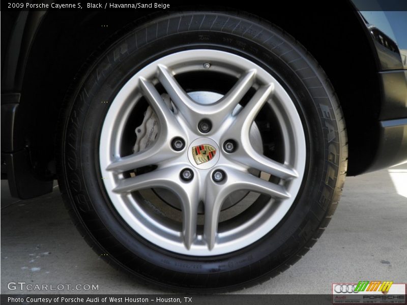 Black / Havanna/Sand Beige 2009 Porsche Cayenne S