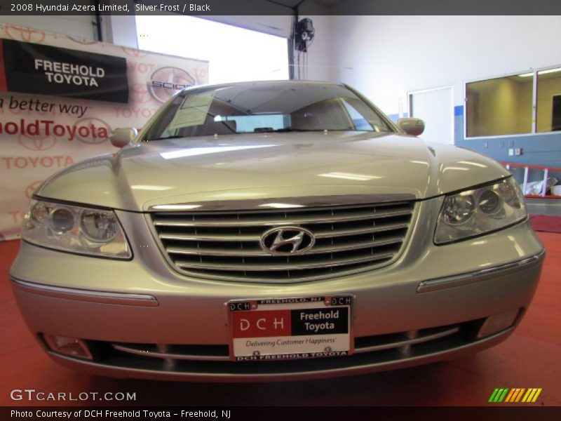 Silver Frost / Black 2008 Hyundai Azera Limited