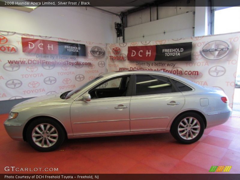 Silver Frost / Black 2008 Hyundai Azera Limited