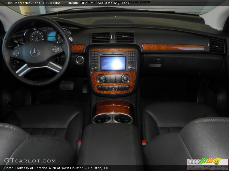 Iridium Silver Metallic / Black 2009 Mercedes-Benz R 320 BlueTEC 4Matic