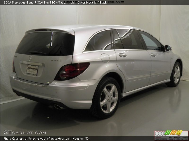 Iridium Silver Metallic / Black 2009 Mercedes-Benz R 320 BlueTEC 4Matic