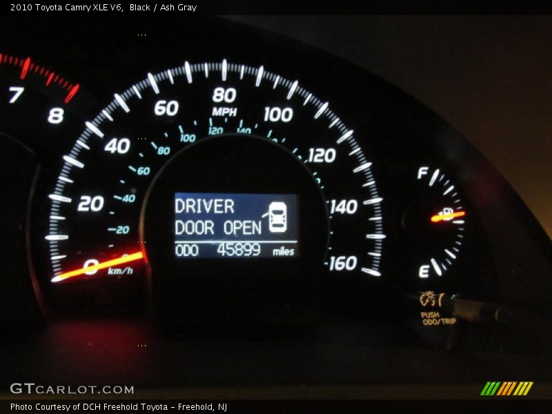 Black / Ash Gray 2010 Toyota Camry XLE V6