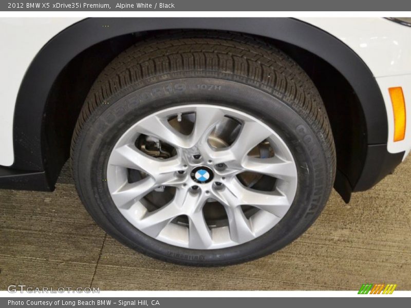 Alpine White / Black 2012 BMW X5 xDrive35i Premium