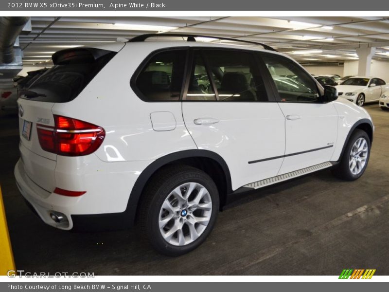 Alpine White / Black 2012 BMW X5 xDrive35i Premium