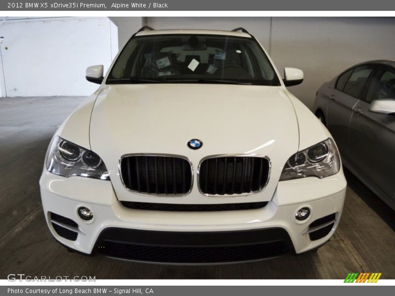 Alpine White / Black 2012 BMW X5 xDrive35i Premium