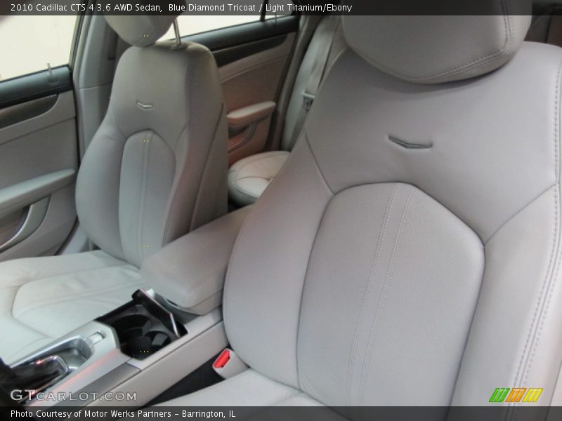 Blue Diamond Tricoat / Light Titanium/Ebony 2010 Cadillac CTS 4 3.6 AWD Sedan